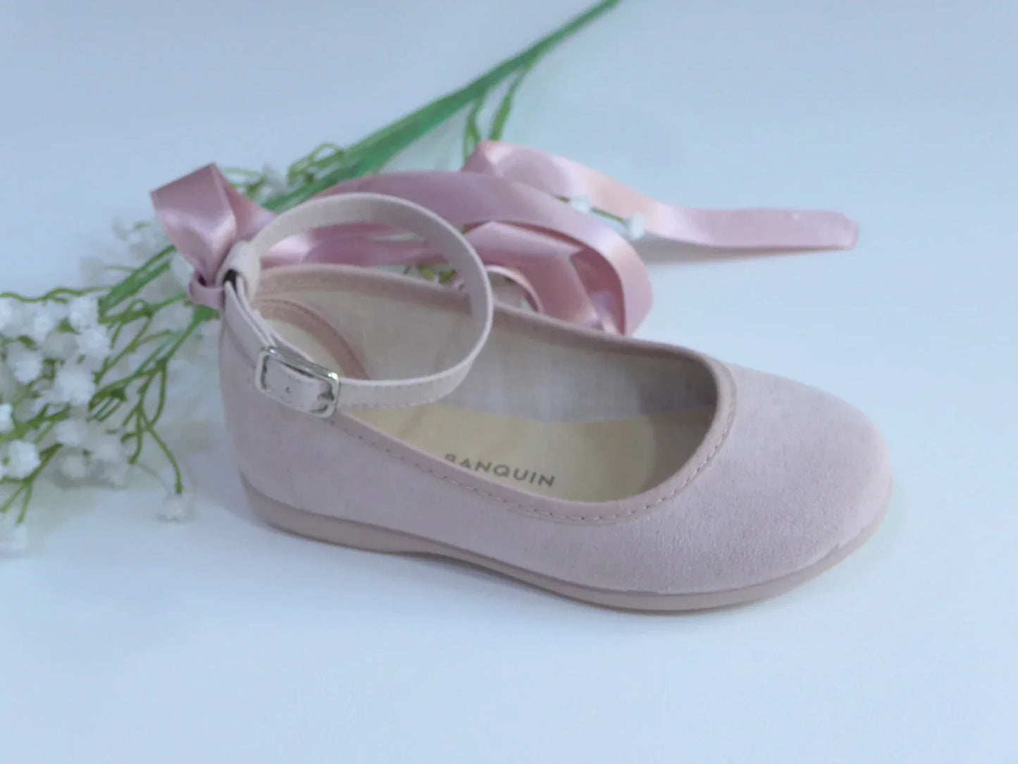 Bailarina serratex rosa cinta y pulsera - PARDALETS