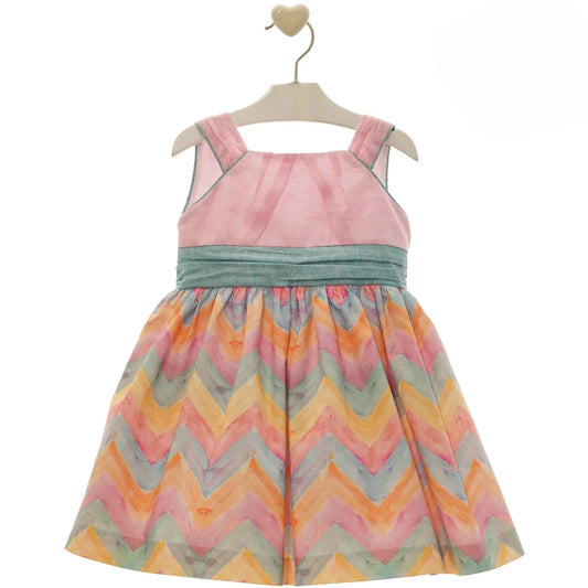 Vestido rayas multicolor "Venus" - PARDALETS