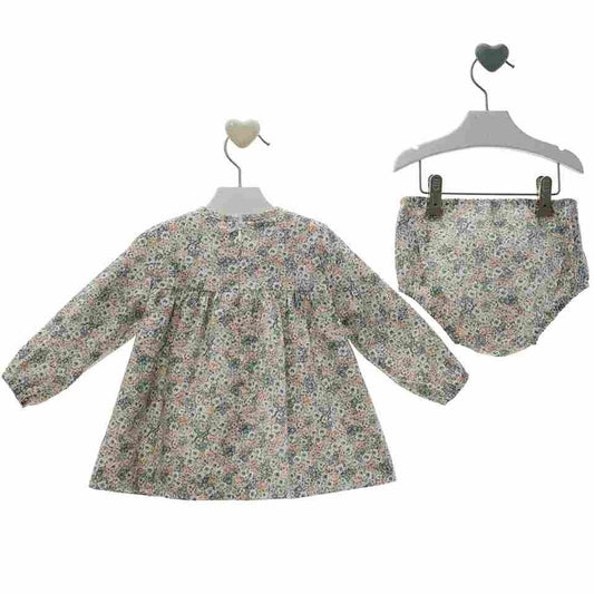 Vestido florecitas con braguita "Shangai" - PARDALETS