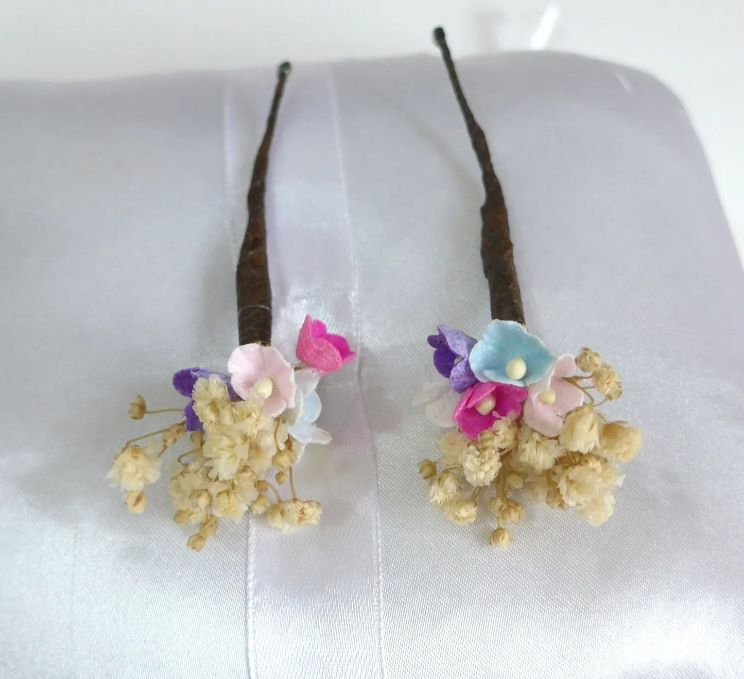 Pack 2 pinchos con flor seca - PARDALETS