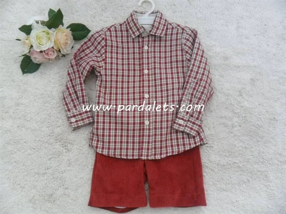 Conjunto granate Dolce Petit - PARDALETS