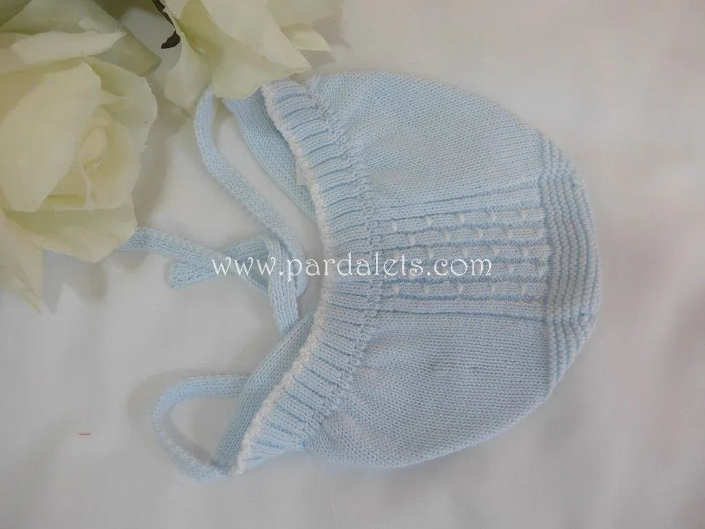 Capota celeste algodon Paz Rodriguez - PARDALETS