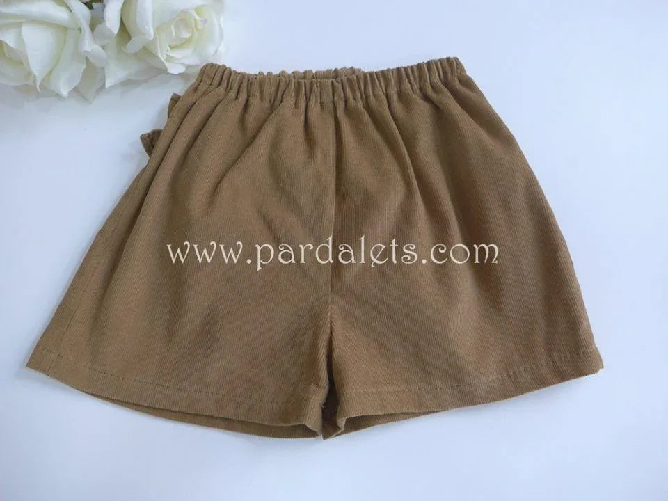 Short micropana marron dorado - PARDALETS
