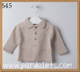 Chaqueta larga tostada nene Loan Bor