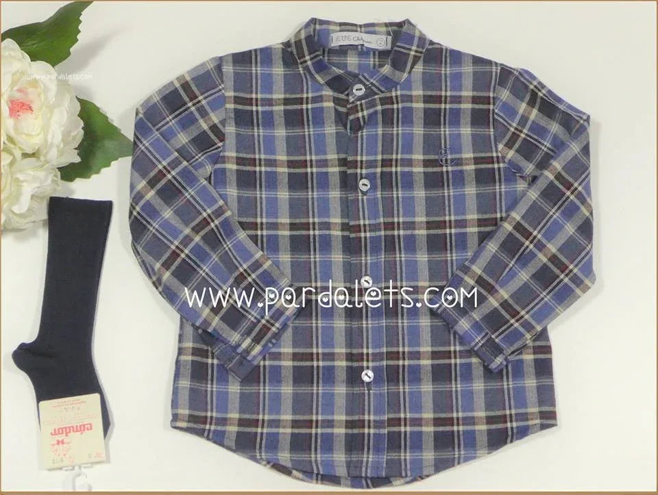 Camisa cuadros azules - PARDALETS