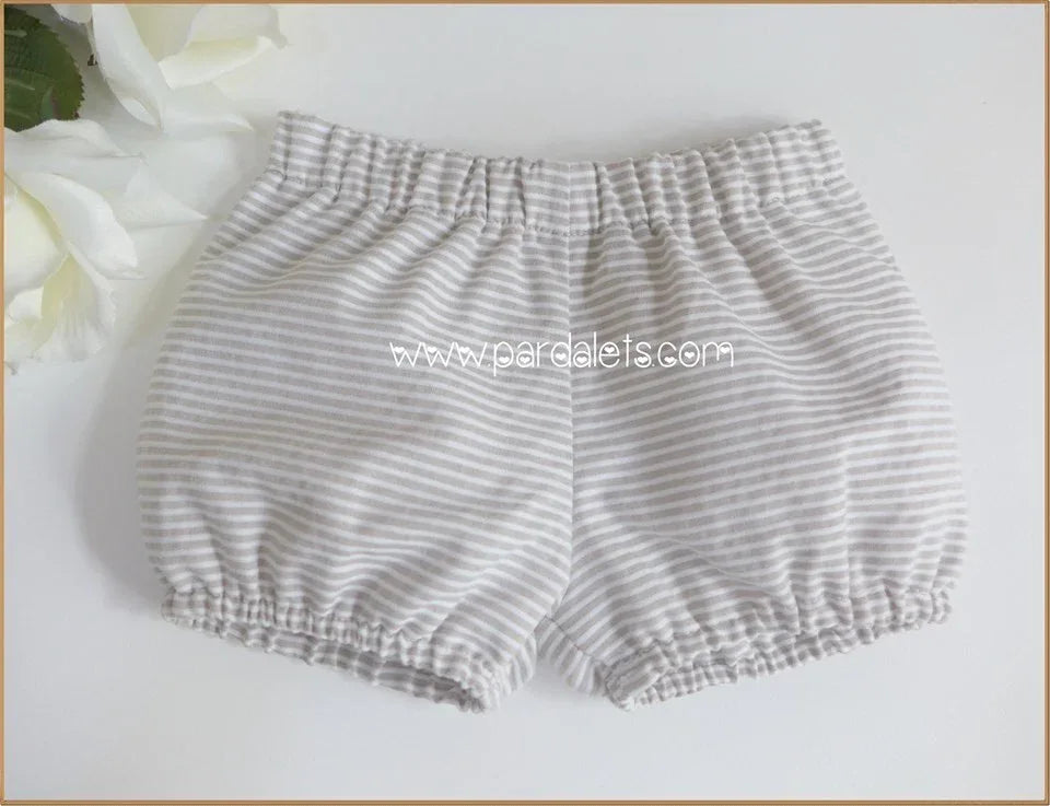 Bombacho rayas beige - PARDALETS