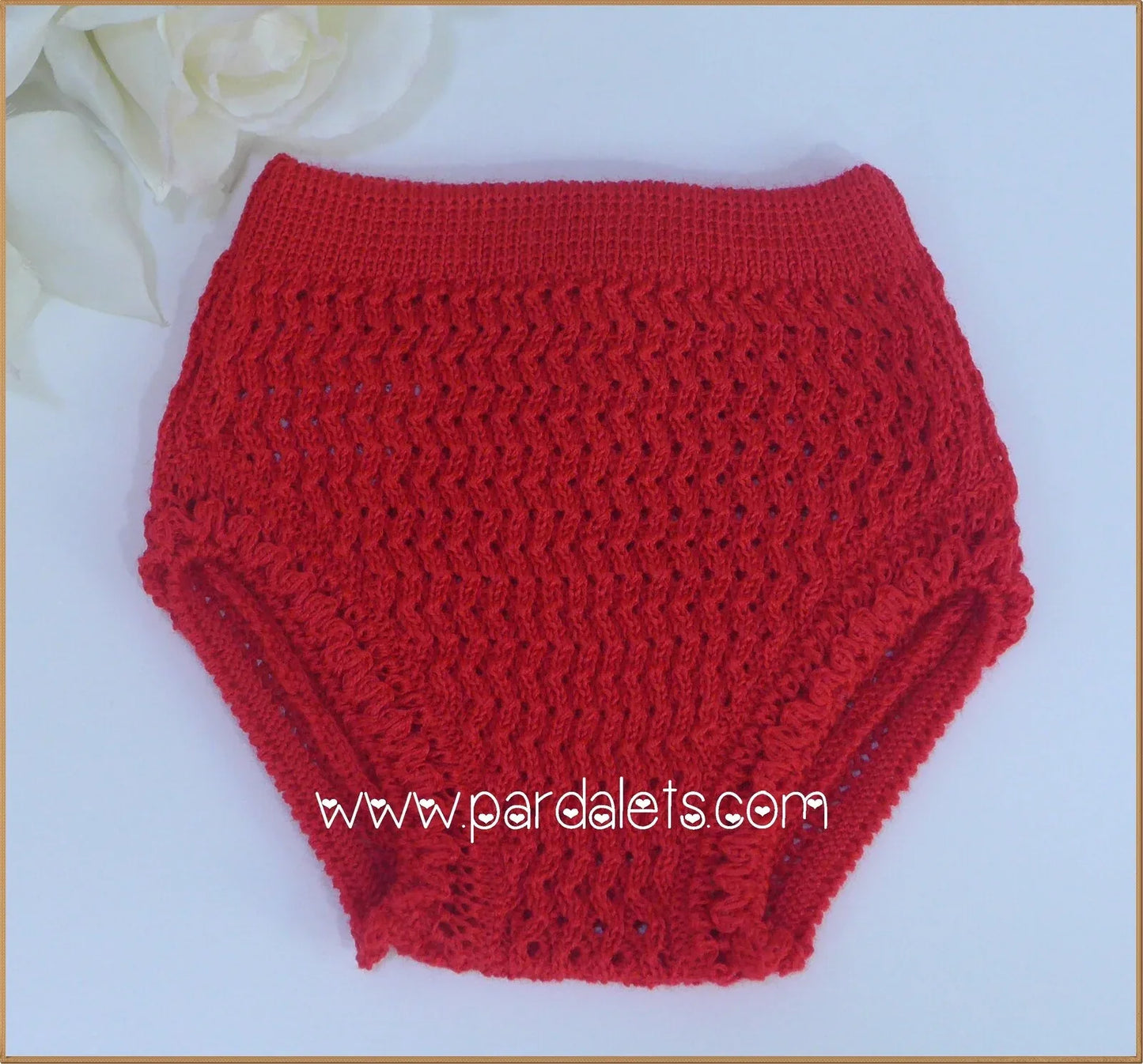 Braguita calada roja - PARDALETS