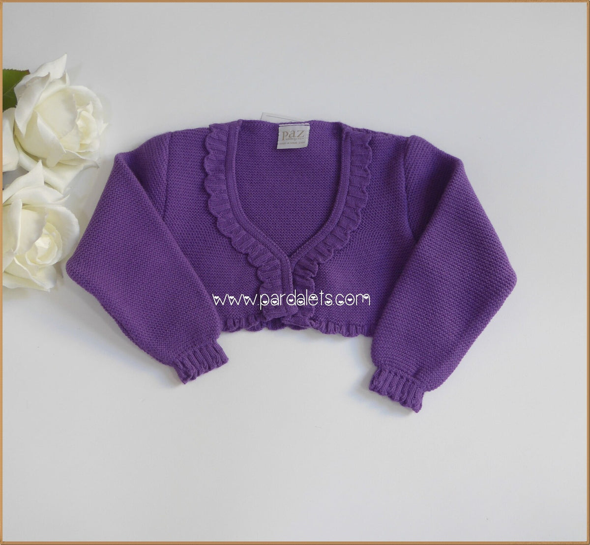 Chaqueta corta morada