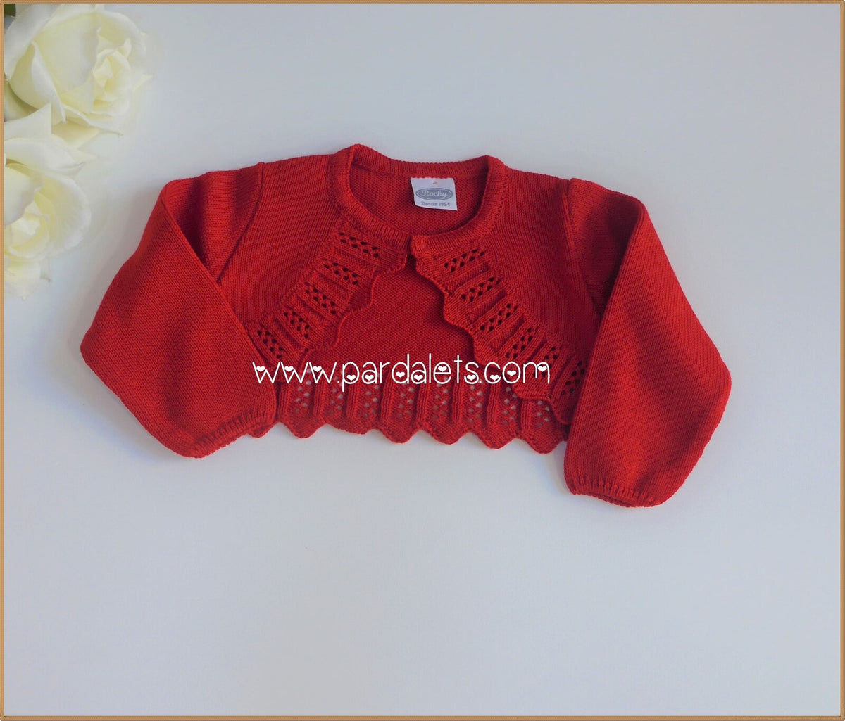 Chaqueta bolero roja