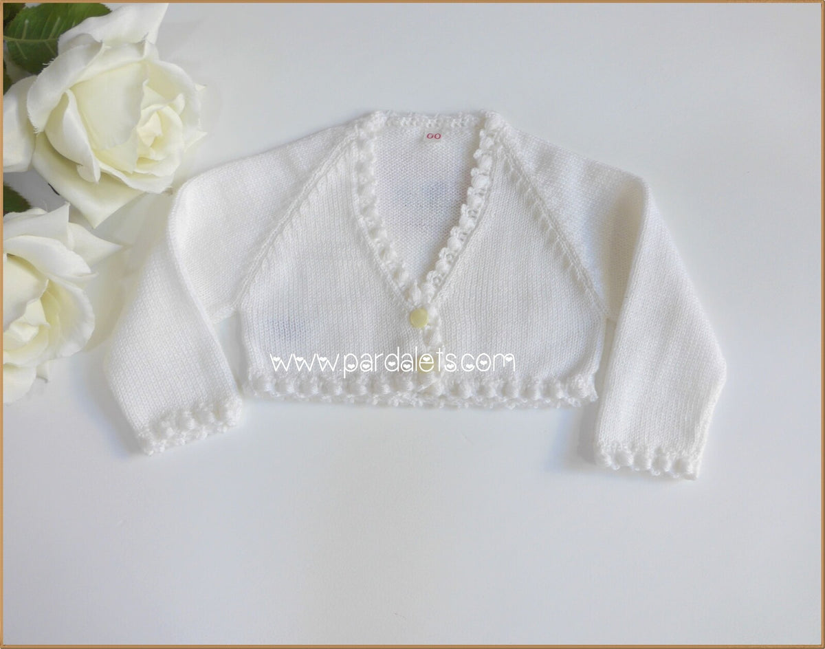 Chaqueta corta blanca