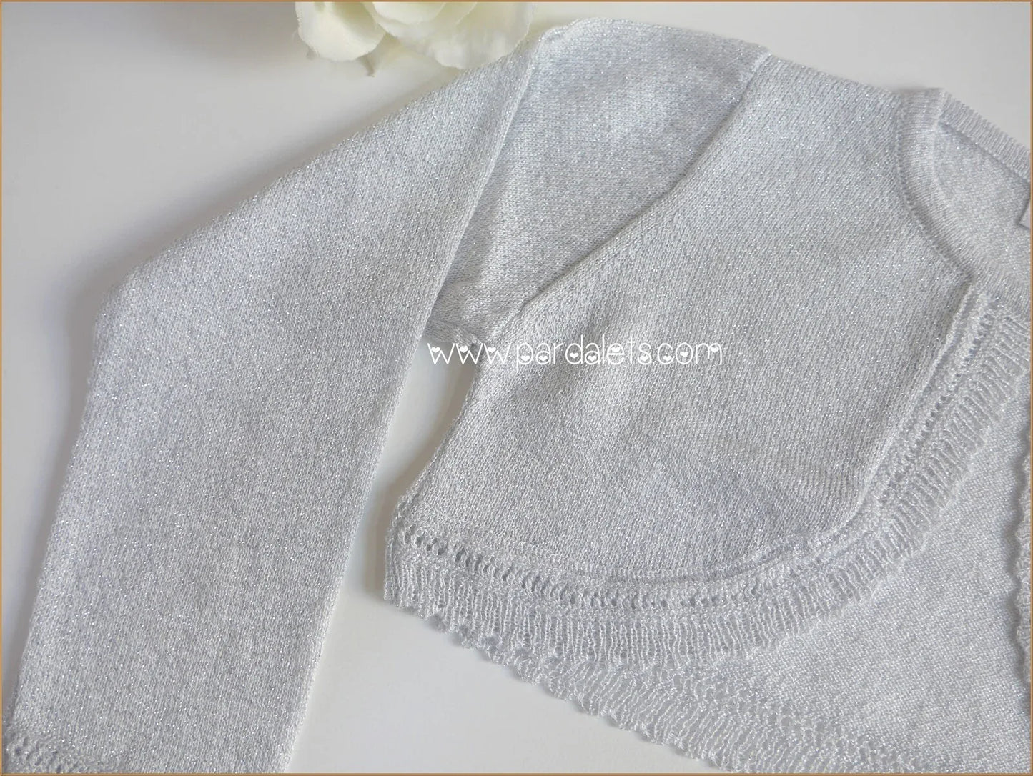Chaqueta bolero plata - PARDALETS