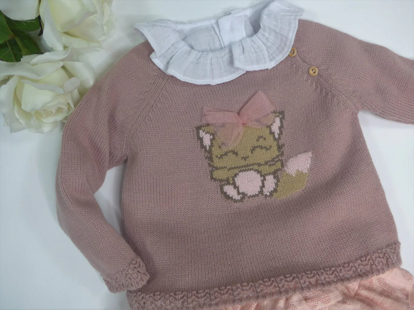 Conjunto rosa gatita - PARDALETS