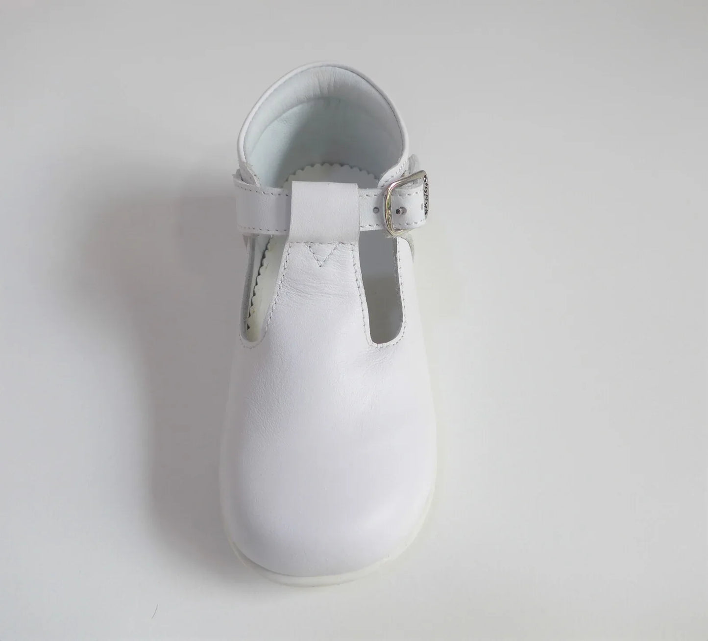 Pepito bota piel blanca - PARDALETS