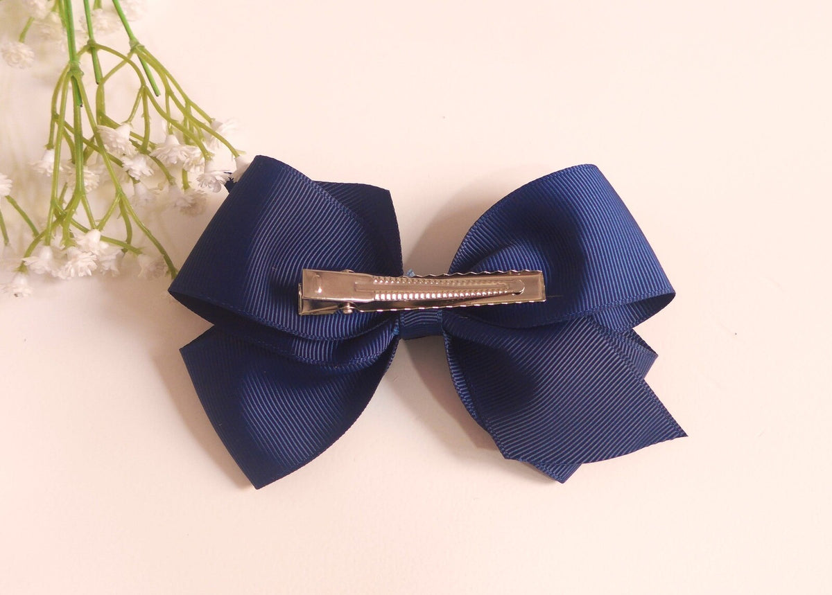 Pinza pelo lazo pequeño azul marino