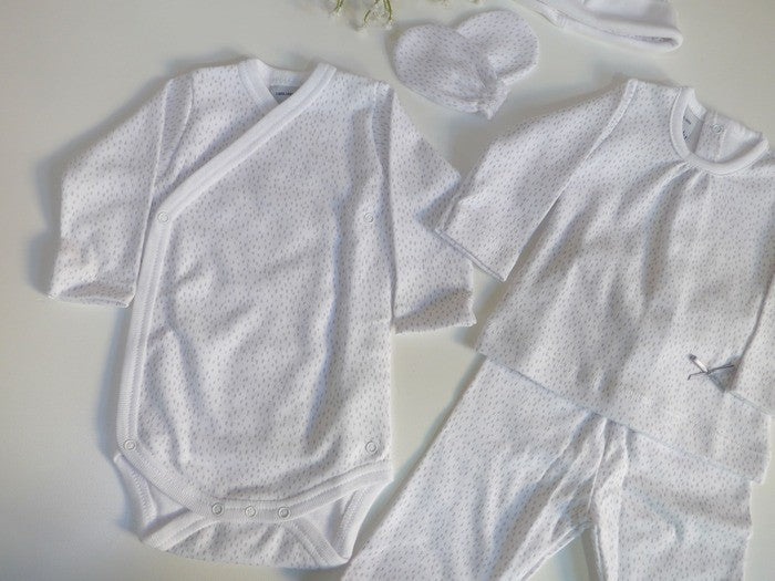 Pack primera puesta lluvia gris