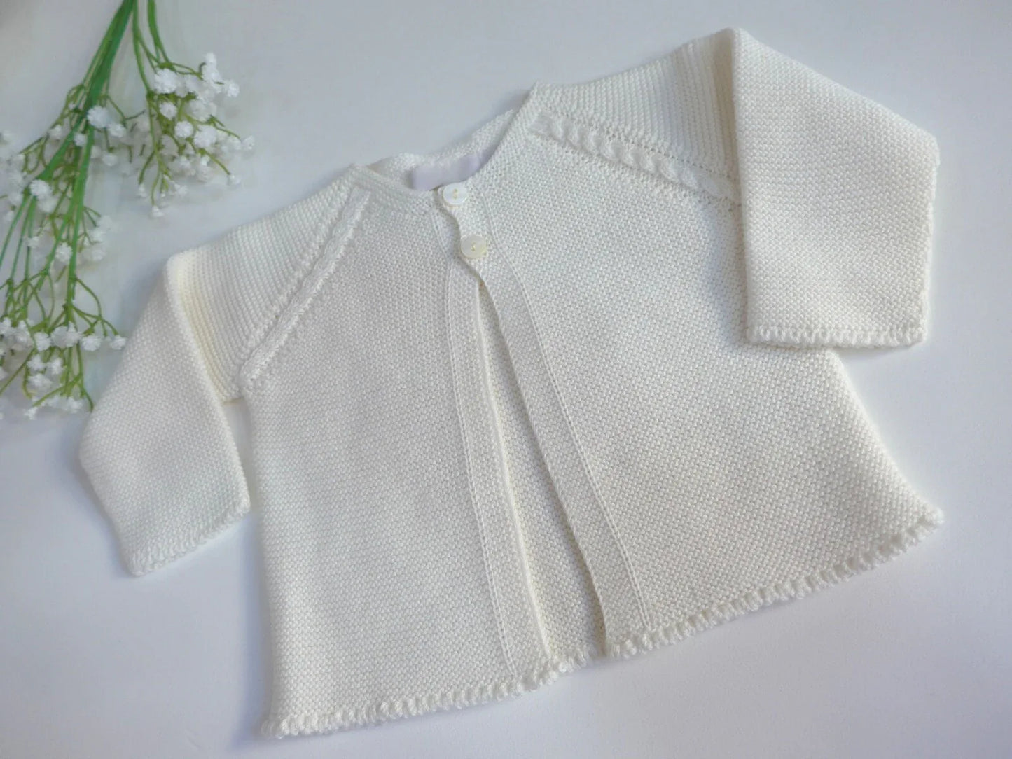 Chaqueta larga algodón beig con 2 botones - PARDALETS