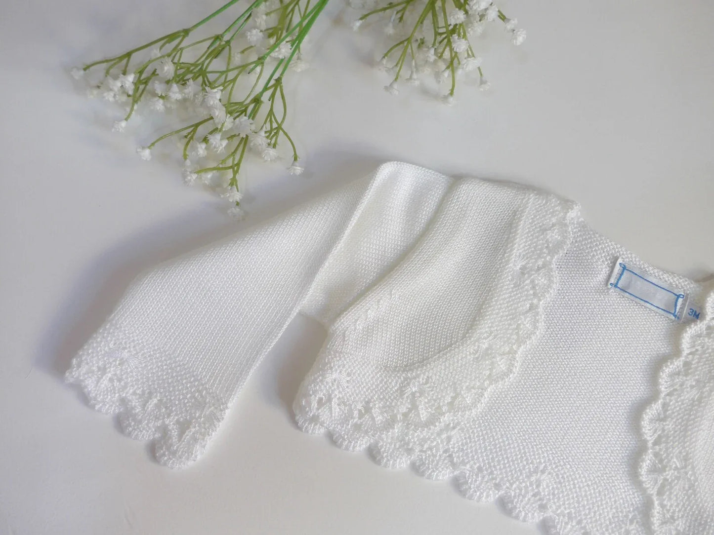 Chaqueta corta perle blanco - PARDALETS