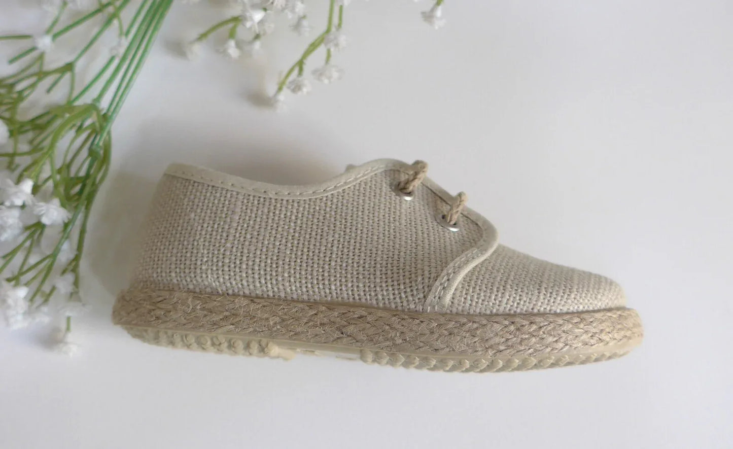 Zapato blucher lino - PARDALETS