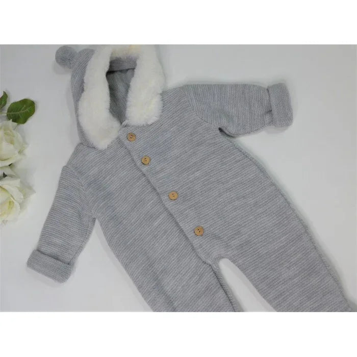 Buzo color gris con capucha - PARDALETS