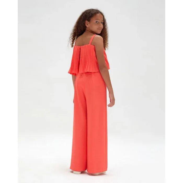 Mono coral volante plisado - PARDALETS