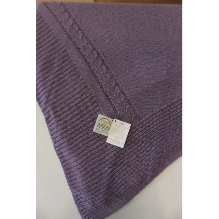 Toquilla lana lila Paz Rodriguez - PARDALETS