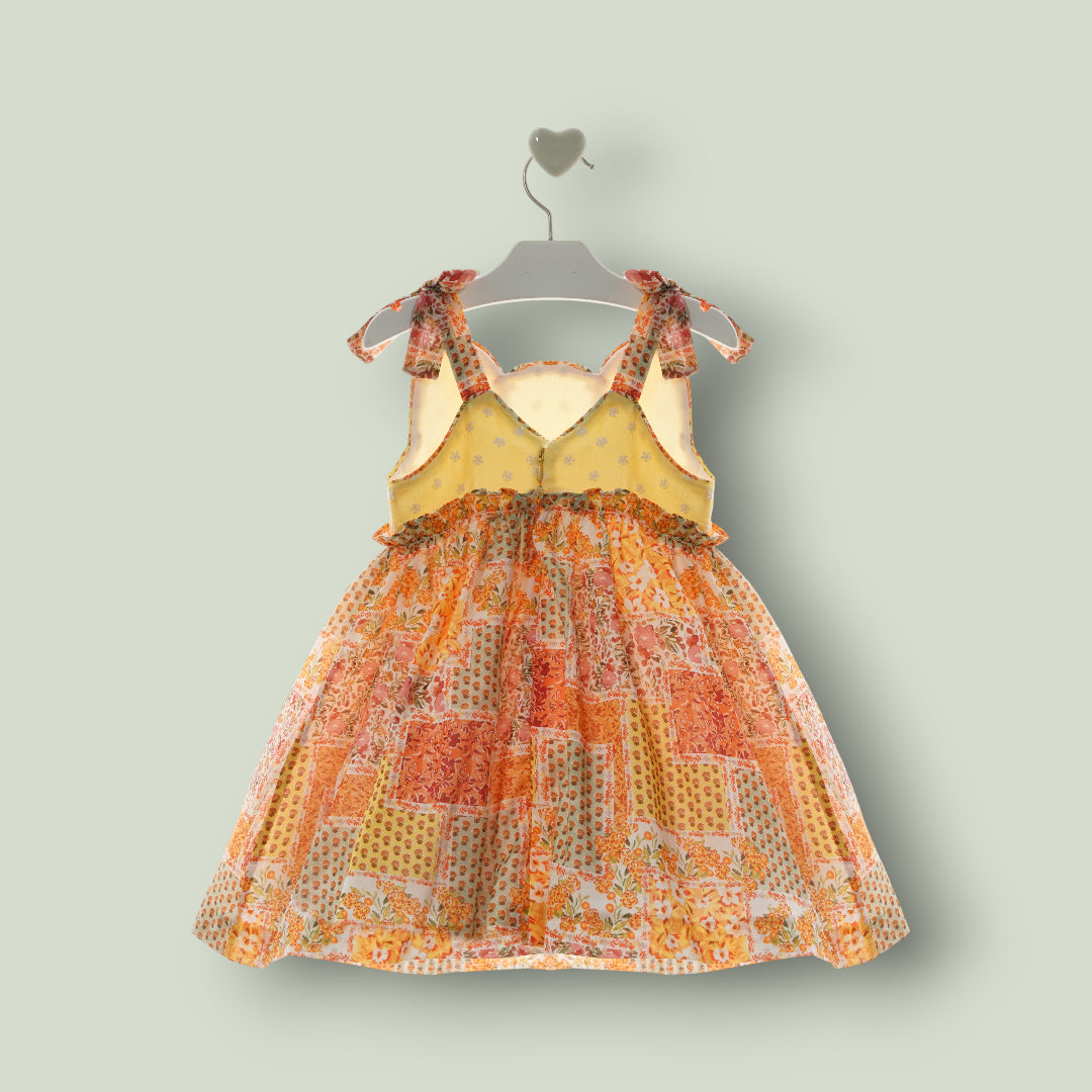 Vestido tirantes multicolor "Aikido"