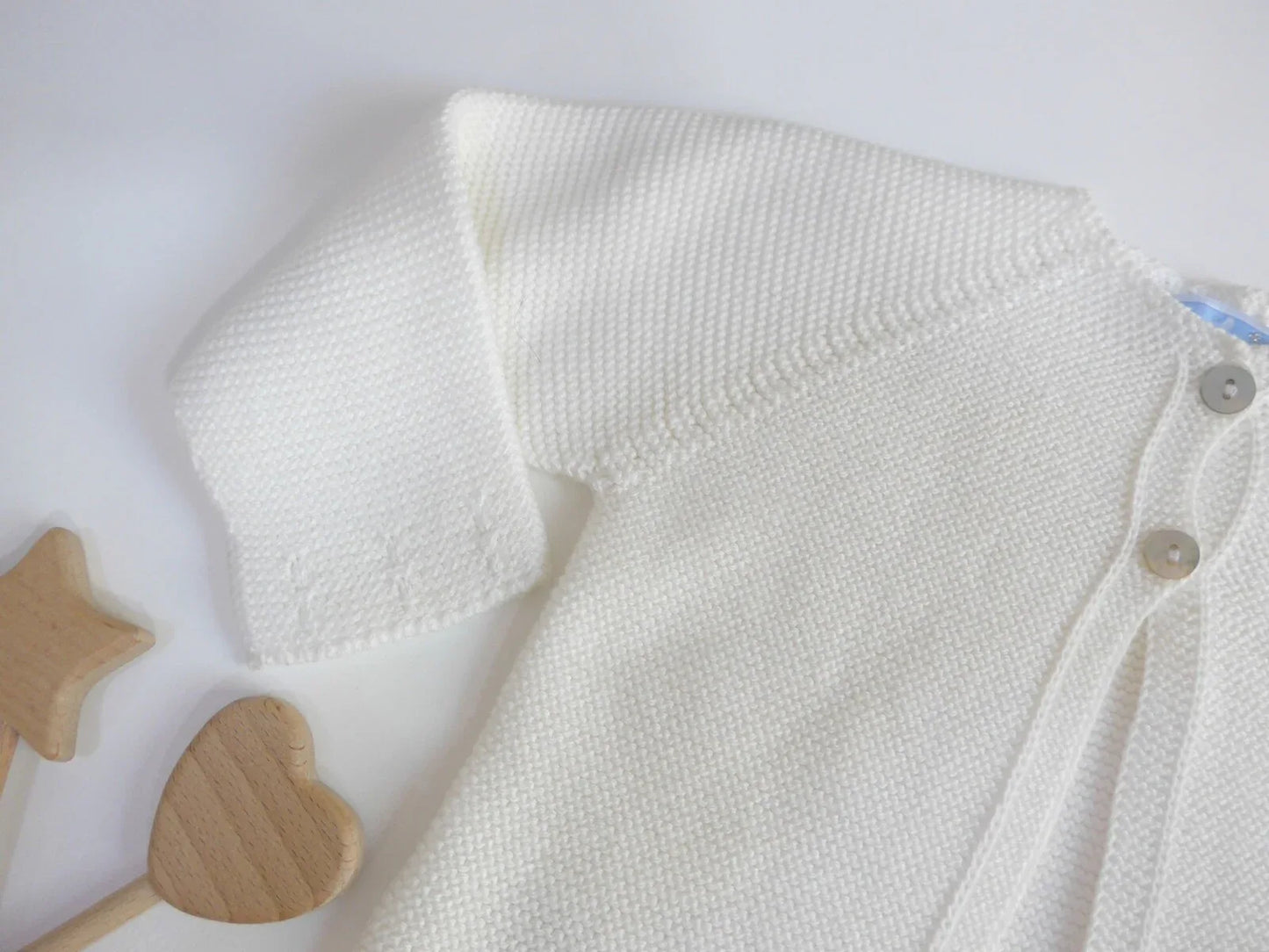 Chaqueta larga algodón beig con detalle - PARDALETS