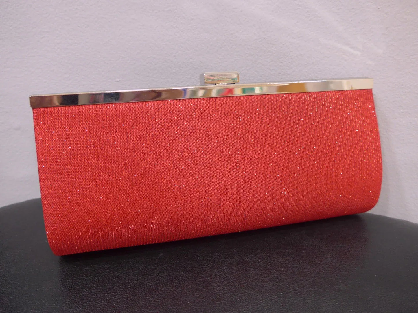 Bolso fiesta rojo con brillos - PARDALETS