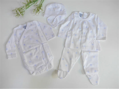 Pack primera puesta fresitas y topitos azules - PARDALETS