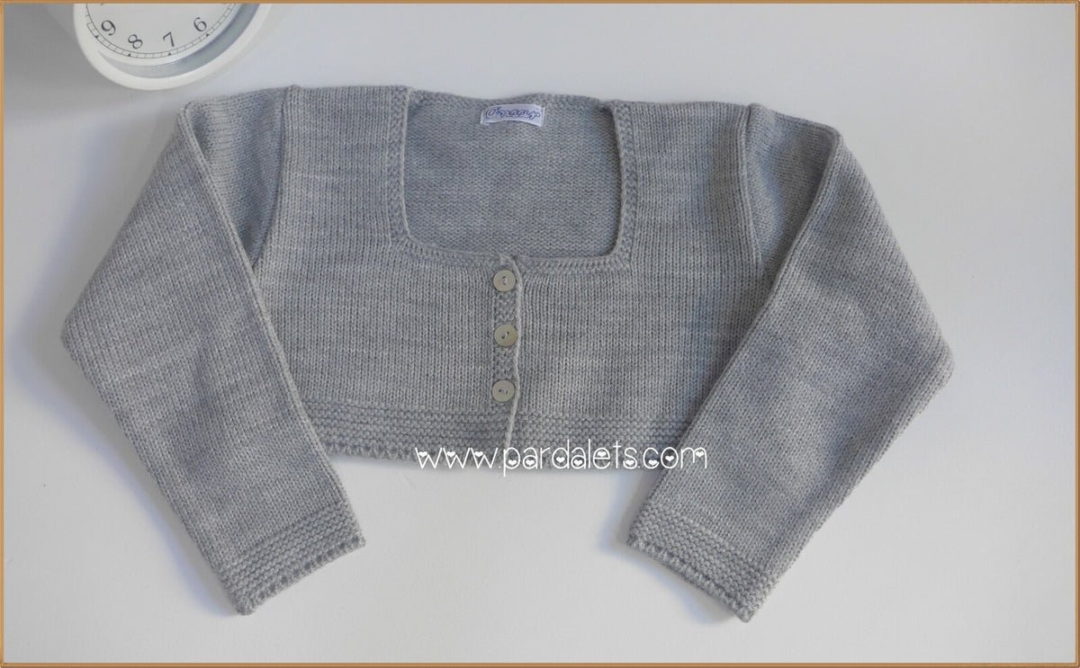 Chaqueta lana gris