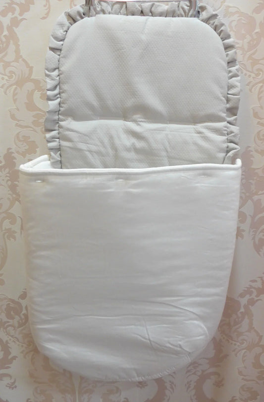 Saco base de capazo pique gris - PARDALETS