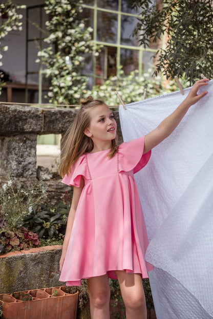 Vestido fresa "Nemesis" - PARDALETS