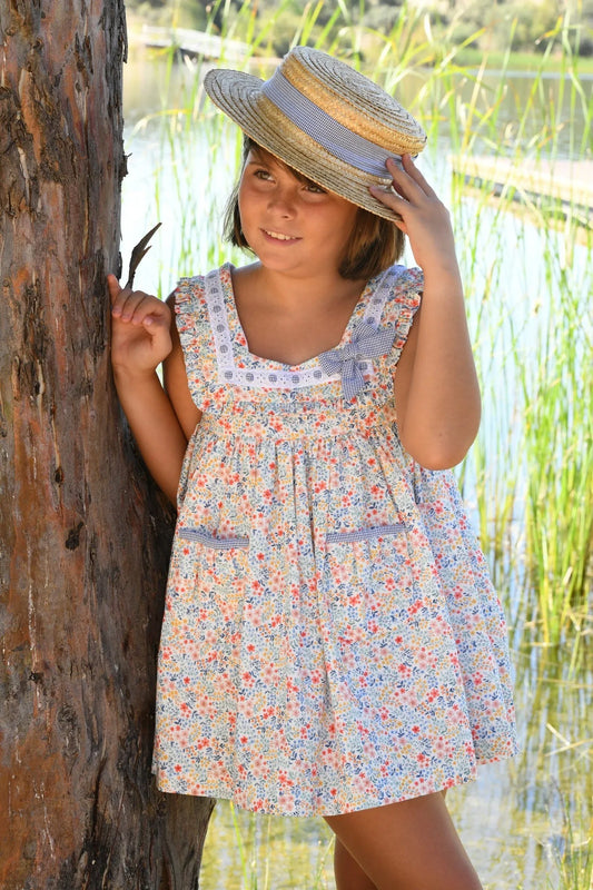 Vestido florecitas multicolor - PARDALETS