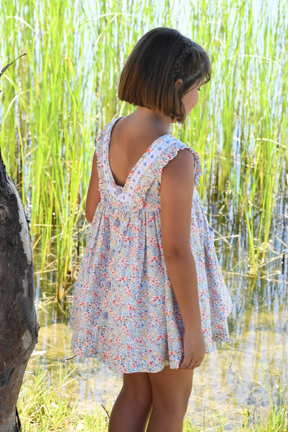 Vestido florecitas multicolor - PARDALETS