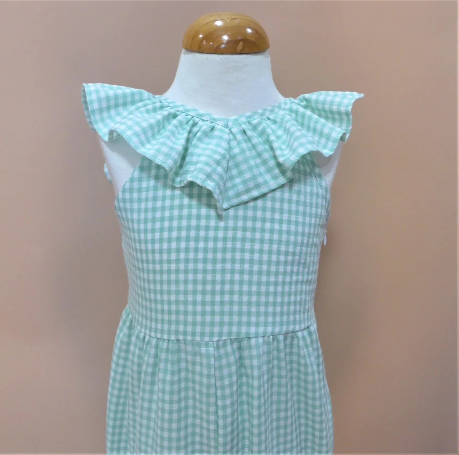 Mono vichy verde - PARDALETS