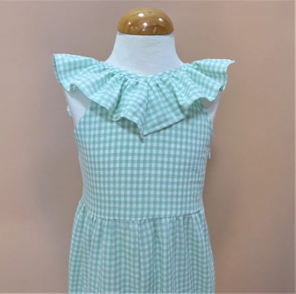 Mono vichy verde - PARDALETS