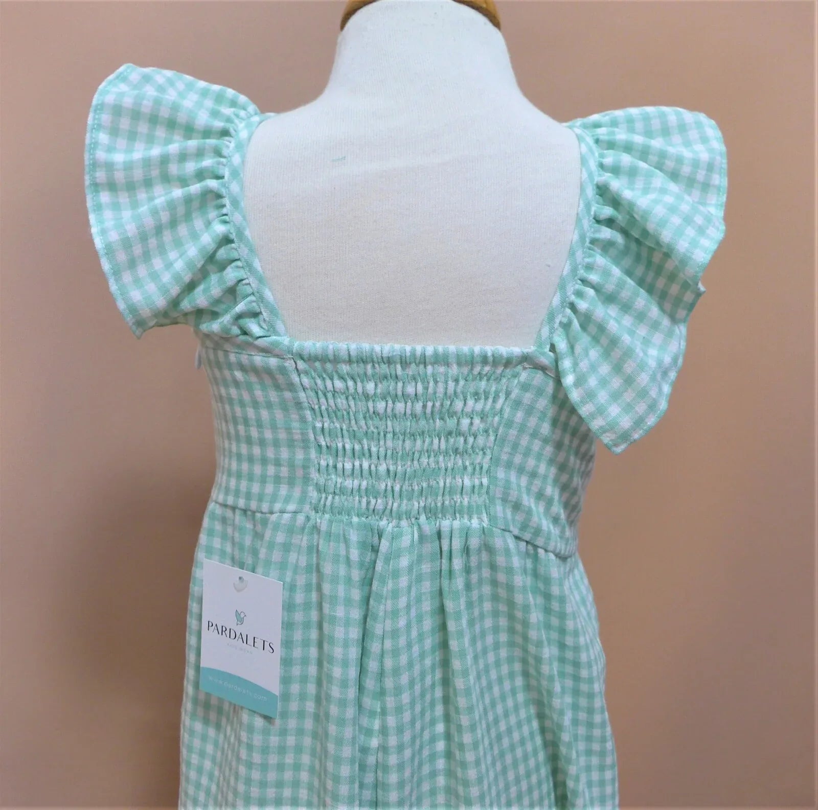 Mono vichy verde - PARDALETS