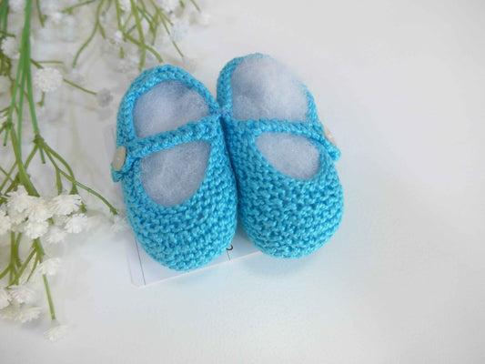 Merceditas algodon turquesas