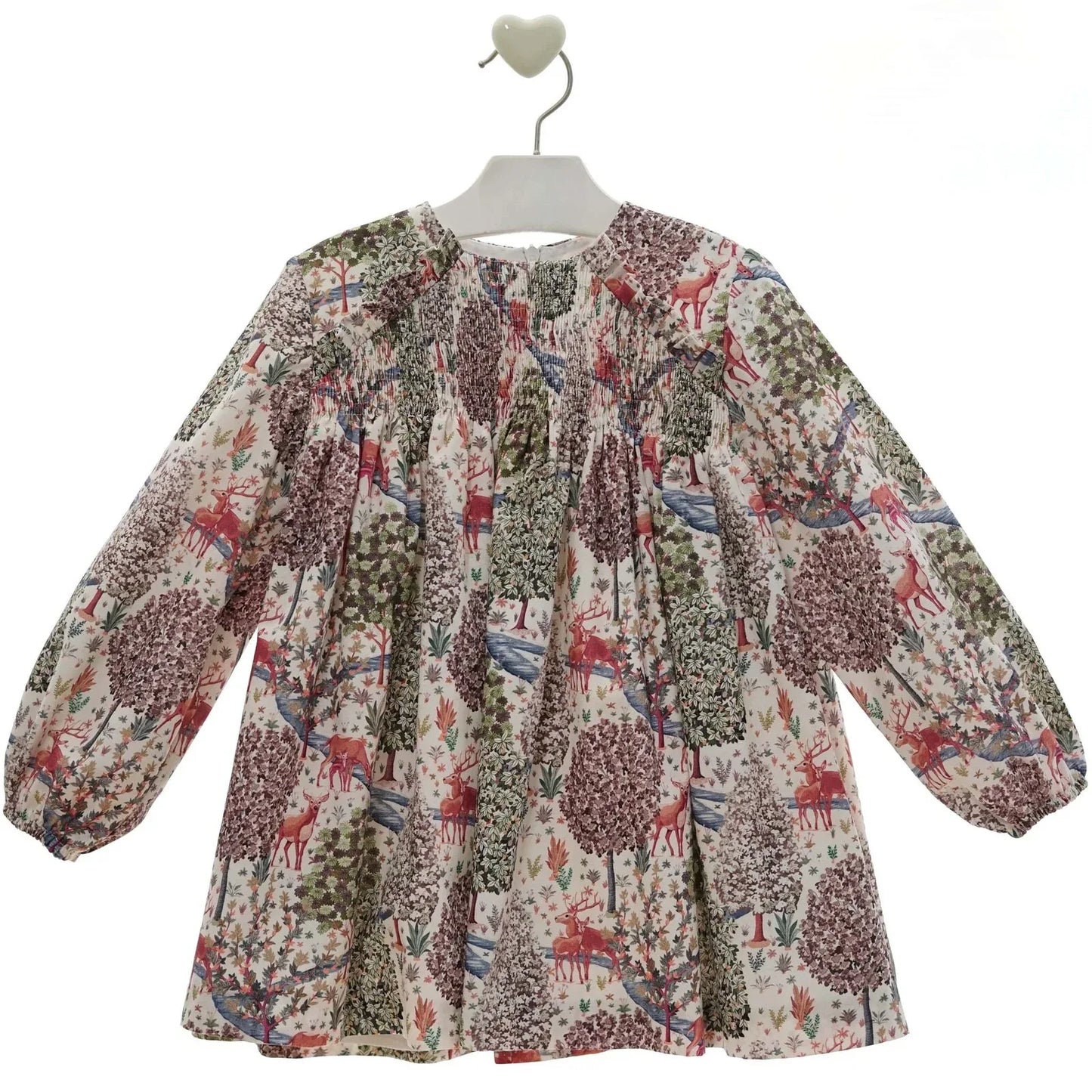 Vestido estampado bosque "Hanoi" - PARDALETS