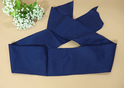 Fajin lino azul marino - PARDALETS