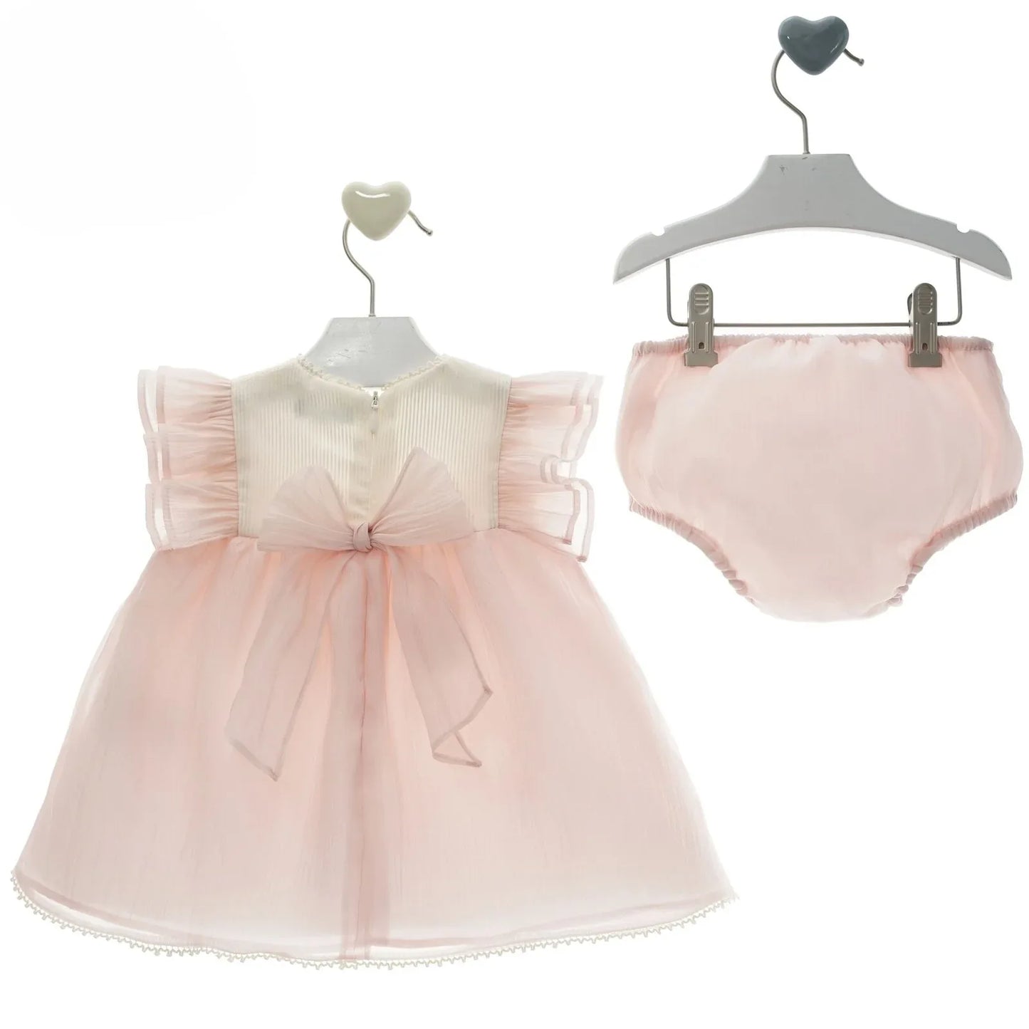 Vestido con braguita rosita "Libra" - PARDALETS