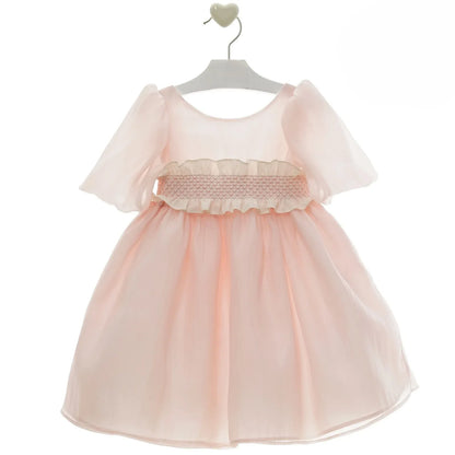 Vestido rosita con manguitas "Libra" - PARDALETS