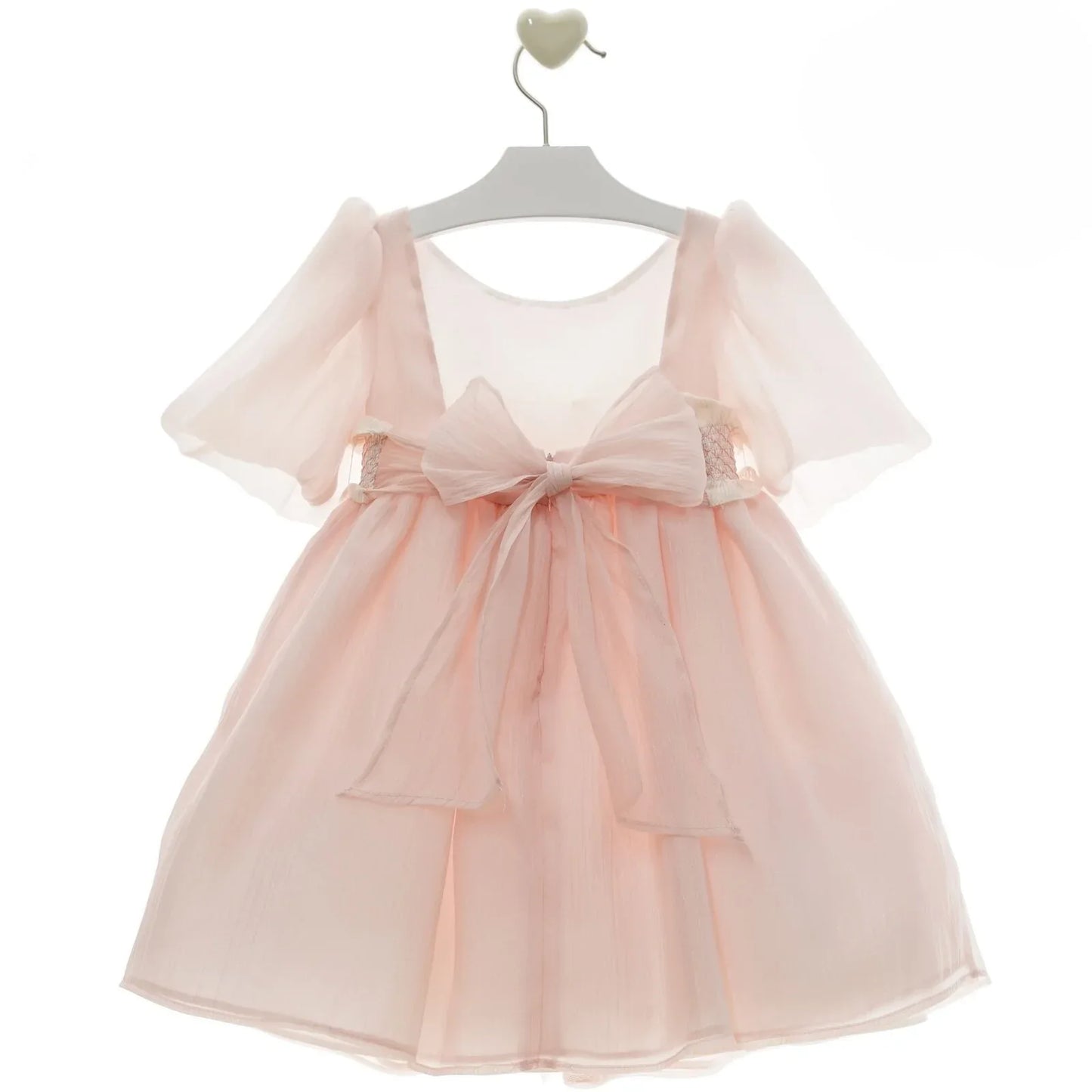 Vestido rosita con manguitas "Libra" - PARDALETS