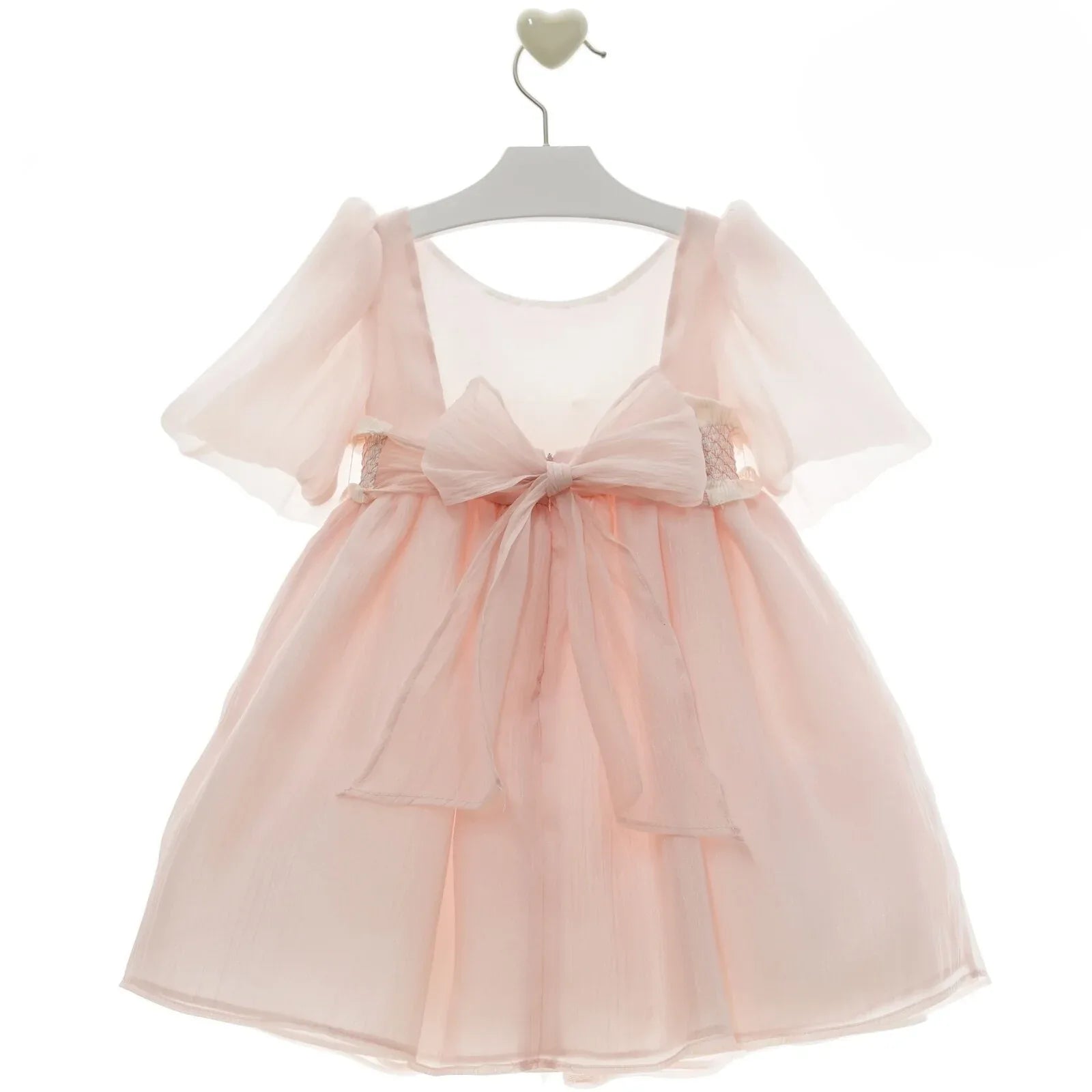 Vestido rosita con manguitas "Libra" - PARDALETS