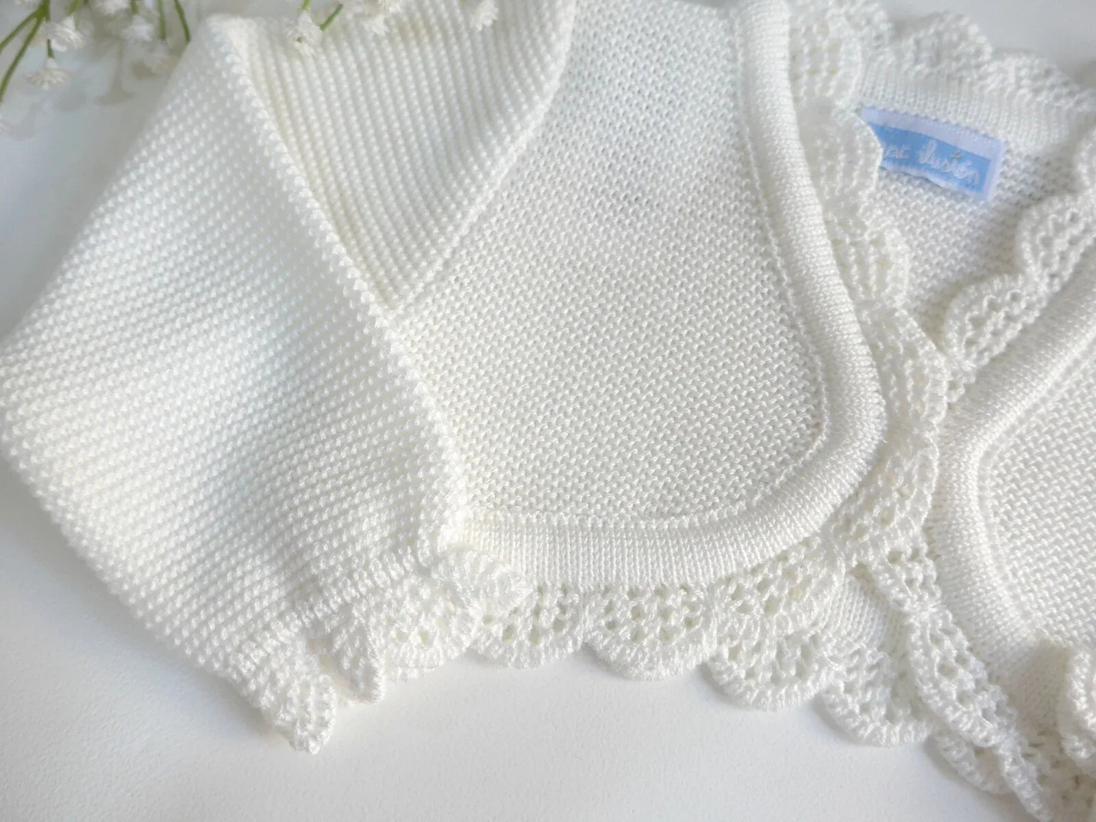 Chaqueta blanco roto tipo bolero - PARDALETS