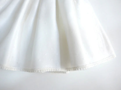 Vestido tul de plumeti con fajin rosa - PARDALETS