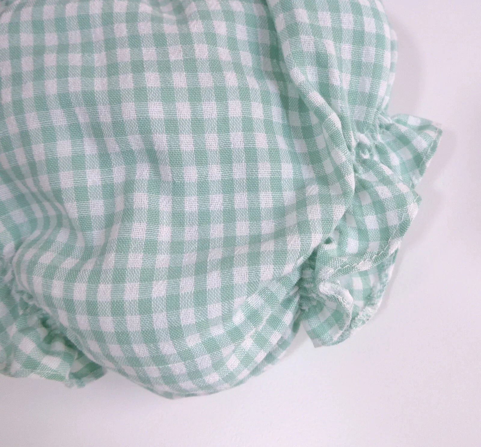 Bombachito vichy verde - PARDALETS