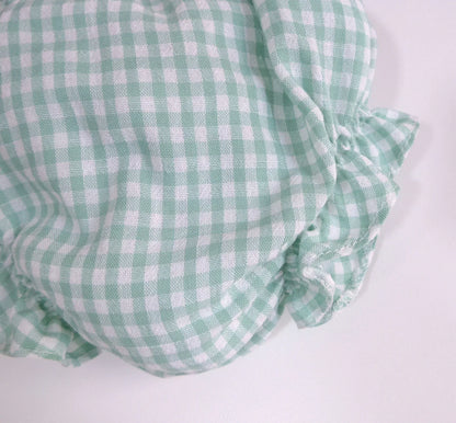 Bombachito vichy verde - PARDALETS