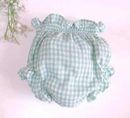 Bombachito vichy verde - PARDALETS