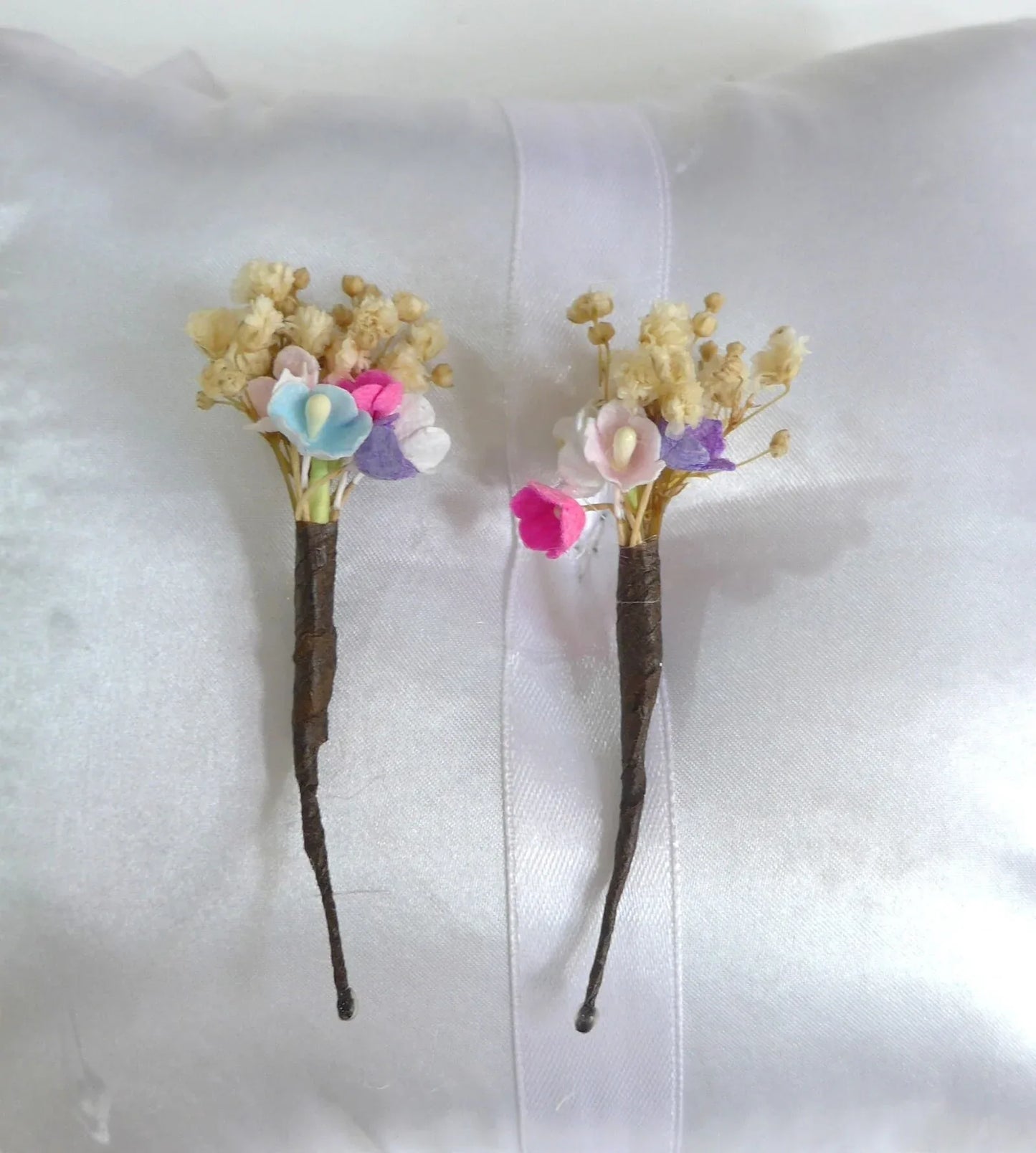 Pack 2 pinchos con flor seca - PARDALETS